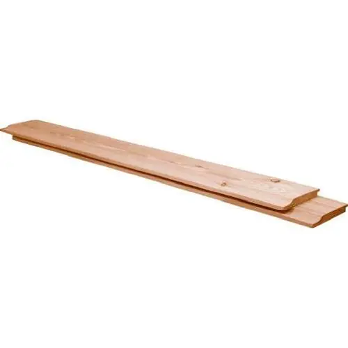 Speciale Aanbieding Enkel rabat douglas geschaafd 1,8 x 14,5 cm groen geïmpregneerd