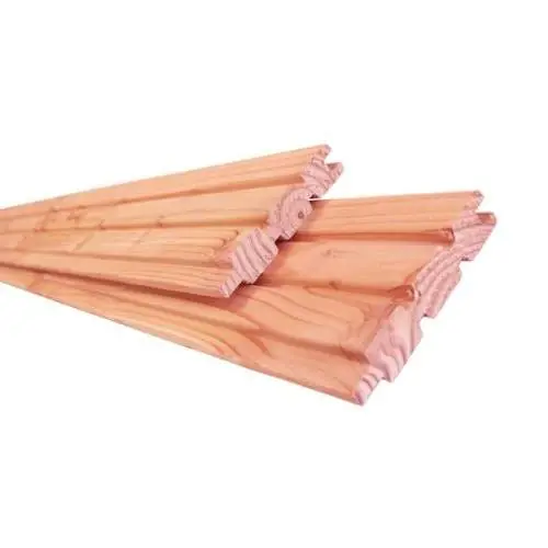 Gecertificeerd Gevelbekleding triple profiel douglas geschaafd 2-zijdig 2,7 x 14,5 cm