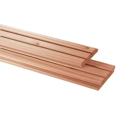 Douglas geschaafd triple profiel 2,2 x 14,5 cm Alleen Vandaag