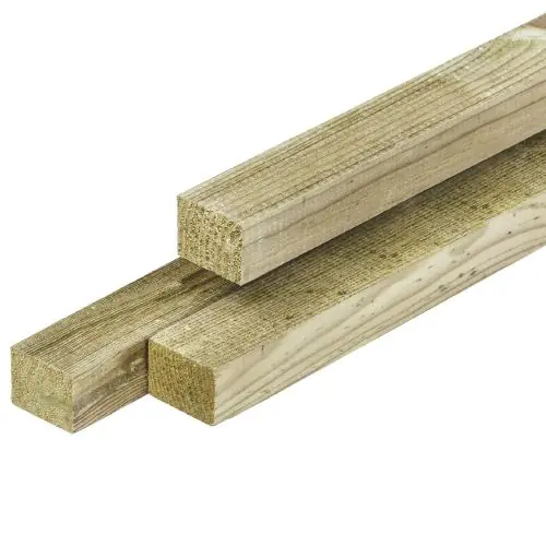 Beste Prijs Stachetteregel grenen geïmpregneerd 2,8 x 3,6 x 180 cm