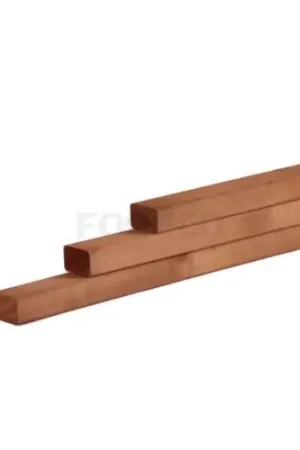 Aanbieding Stachetteregel vuren bruin geïmpregneerd 2,8 x 4,5 x 420 cm