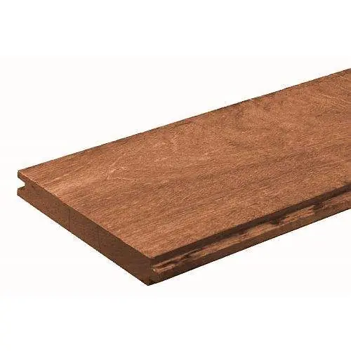 Snelle Levering Hardhouten damwand Azobé 3 x 18,5 x 400 cm