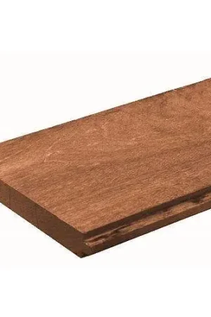 Beperkt Aanbod Damwand hardhout Azobé 3 x 18,5 x 300 cm 103015