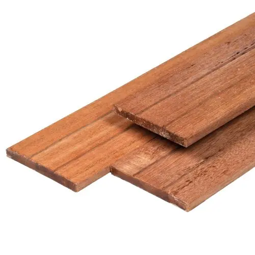 Schuttingplank hardhout 1,5 x 14 x 245 cm Hete Deal