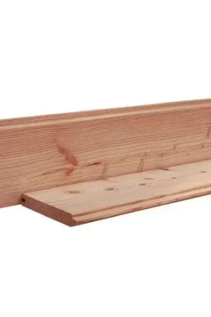 Laatste Kans Blokhutprofiel douglas glad geschaafd 2,8 x 19,5 x 500 cm