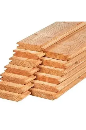 Blokhutprofiel stapelset douglas 2,8 x 14,5 x 180 cm Korting