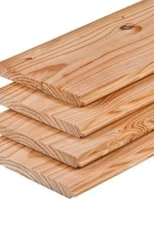 Betrouwbaar Dakbeschot douglas geschaafd 1,8 x 19,5 x 500 cm