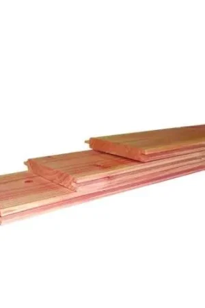 Actieprijs Douglas geschaafd dakbeschot 1,6 x 11,6 x 300 cm onbehandeld