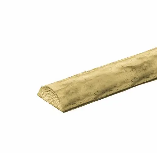 Halfronde paal geïmpregneerd vuren ½Ø8 x 250 cm 103197 Veilige Betaling