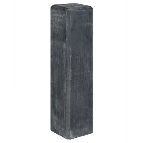 Dagaanbieding Betonpoer antraciet 15 x 15 x 60 cm M16 draadeind