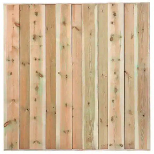 Gratis Retour Tuinscherm Twente 180 x 180 cm recht
