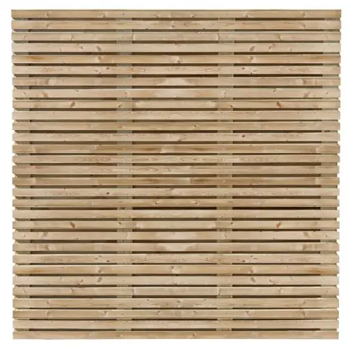 Gecertificeerd Tuinscherm Oostende 180 x 180 cm recht