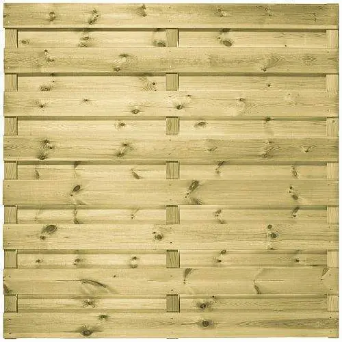 Tuinscherm geïmpregneerd horizontaal 180 x 180 cm 103437 Bestseller