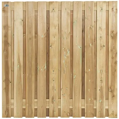 Koop Vandaag Tuinscherm geïmpregneerd grenen 21 planks 180 x 180 cm 103436