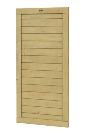 Hillhout tuinscherm Basic 90 Excellent 180 x 90 cm groen geïmpregneerd Direct Beschikbaar