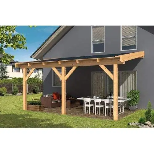 Lage Prijs Douglas DHZ Veranda ongeschaafd 600 x 300 cm