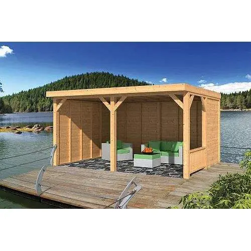 Douglas DHZ overkapping plat dak Wezep 500 x 370 x 262 cm Finale Uitverkoop