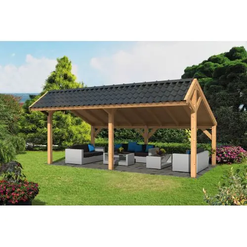 Koopje Douglas kapschuur Bergen type 2 XL 677 x 452 x 326 cm