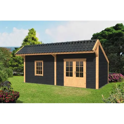 Koop Vandaag Douglas kapschuur Bergen type 4 L 468 x 306 x 281 cm