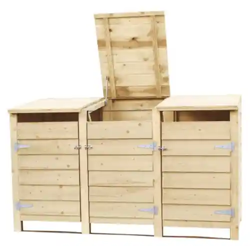 Containerkast triple 128,7 x 224,5 x 89 cm Superprijs