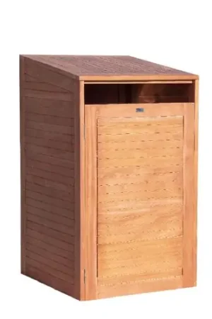 Beperkt Aanbod Containerberging enkel hardhout 75 x 84 x 135 cm