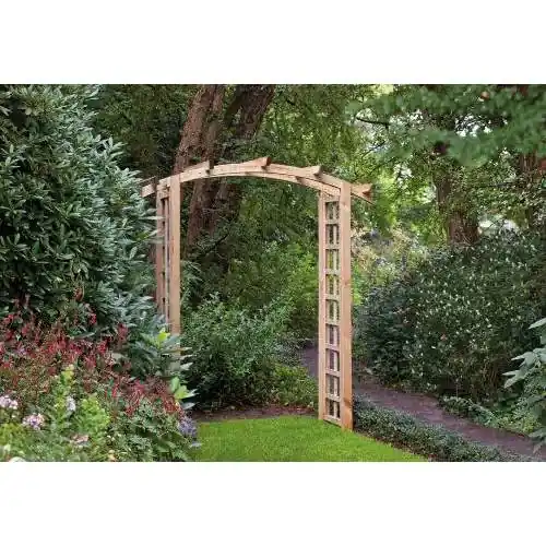 Houten pergola boog 120 x 54 x 215 cm Hoge Kwaliteit