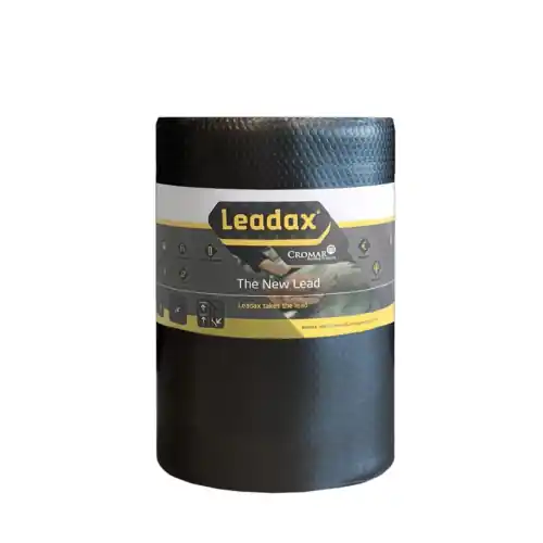 Op = Op Leadax Zwart 20 cm x 6 meter