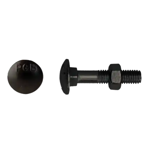 Slotbout zwart verzinkt m8 x 30 mm Rechtstreeks Van De Fabrikant