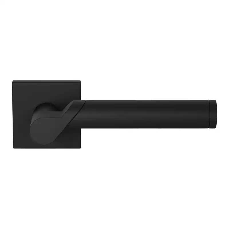 Must-Have GPF3025.61-02 zwart deurkruk Horo op vierkante rozet