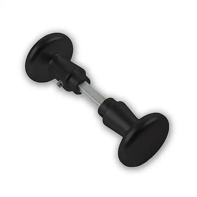 Dulimex Knopklink Binnendeur Paddenstoelmodel Zwart Premium