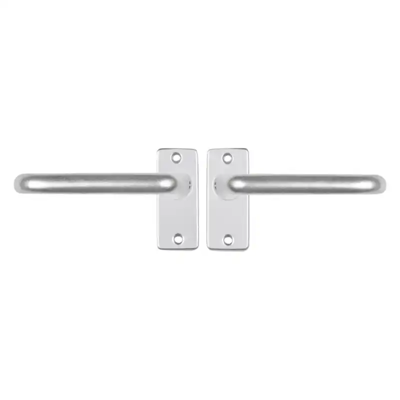 Starx Coupe deurkruk op rechthoekige rozet 90x41mm Aluminium F1 Finale Uitverkoop