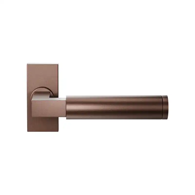 Weekendaanbieding GPF2080.A2-01 Bronze blend Kuri deurkruk op RH rozet