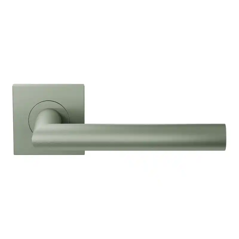 Populair Deurkruk op rozet L-haaks model 19mm Clay