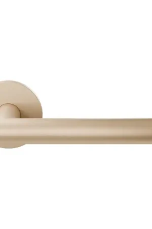 Weekendaanbieding Deurkruk op rozet L-haaks model 19mm Sand