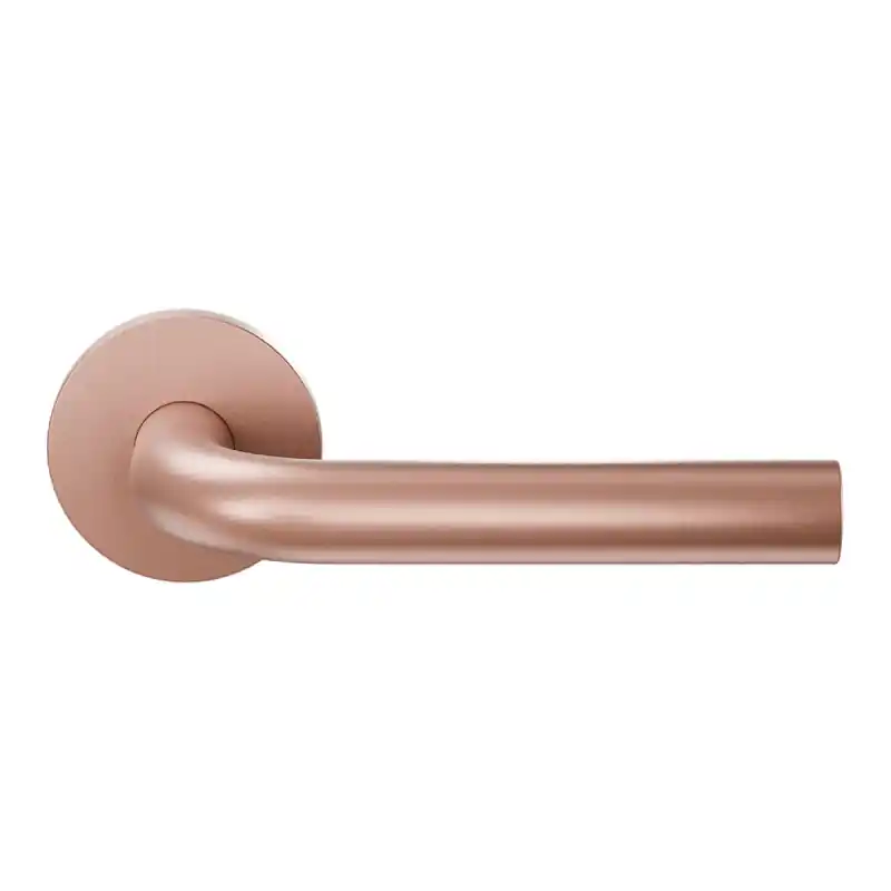 Koop Vandaag Deurkruk op rozet L-model 19mm Blush