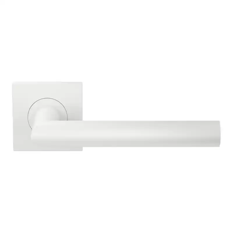 Must-Have Deurkruk op rozet L-haaks model 19mm Wit