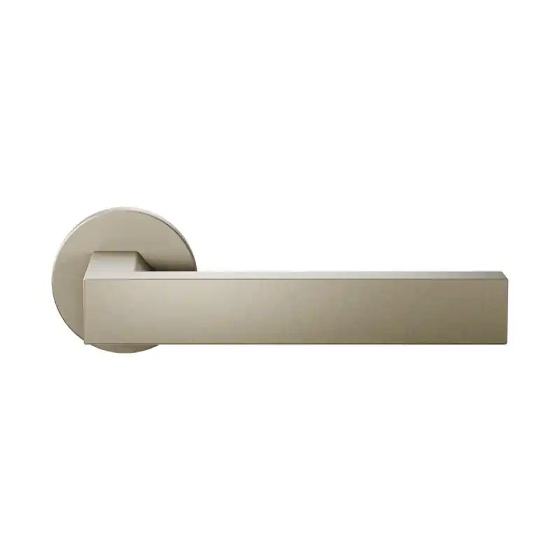 Shop Nu GPF1304.A4.00 Tapu deurkruk op ronde rozet Champagne blend, 50x8mm