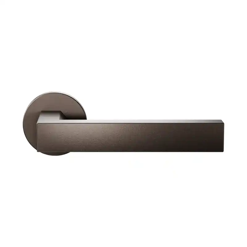 GPF1304.A1.00 Tapu deurkruk op ronde rozet Dark blend, 50x8mm Koopje