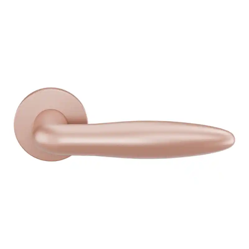 Goedkoop Deurkruk op rozet Sigaar model GPF135VRT2 Blush