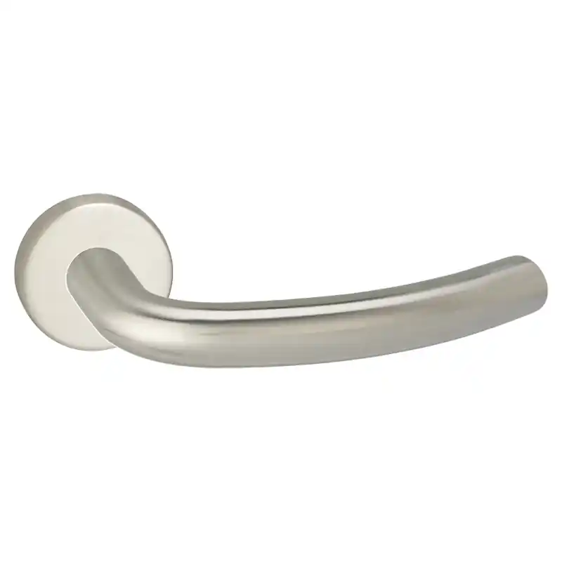 Impresso Preston deurkruk op rozet 53x9mm RVS geborsteld Direct Beschikbaar