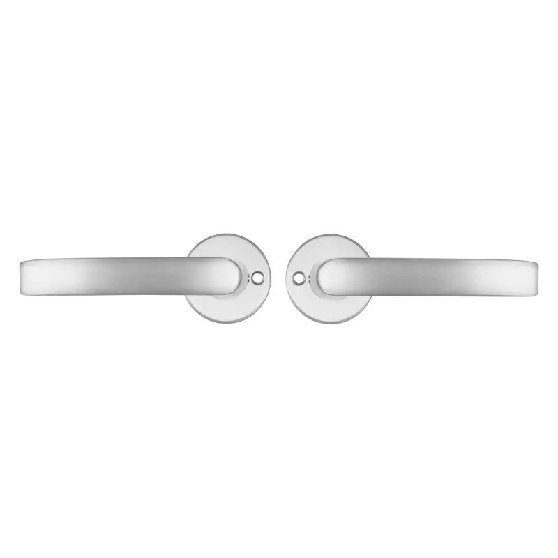 Starx Blok deurkruk op ronde rozet 41mm Aluminium F1 Gecertificeerd