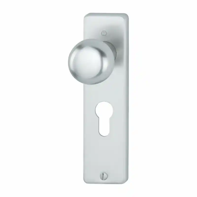 Premium Hoppe binnenschild deurknop 202kp - PC55 aluminium