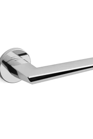 Deurkruk op rozet Isi 1081 chrome 51x6mm Beperkte Voorraad