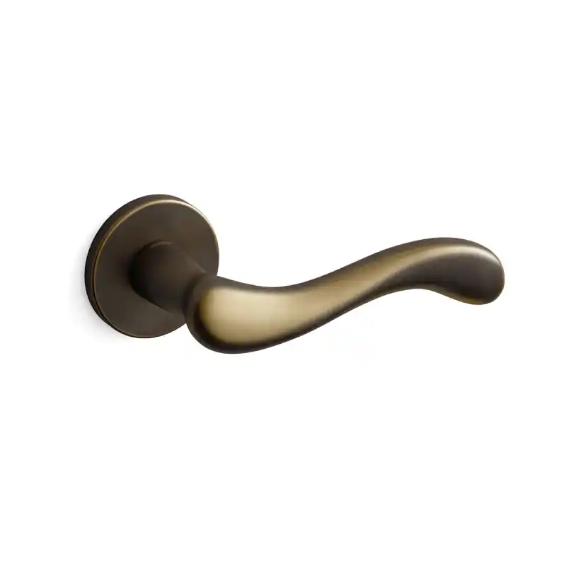 Express Levering Deurkruk op rozet Ande 451 mat brons 51x6mm