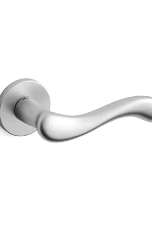 Deurkruk op rozet Ande 451 satinchrome 51x6mm Direct Verzonden
