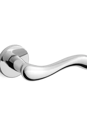 Deurkruk op rozet Ande 451 chrome 51x6mm Gratis Retour