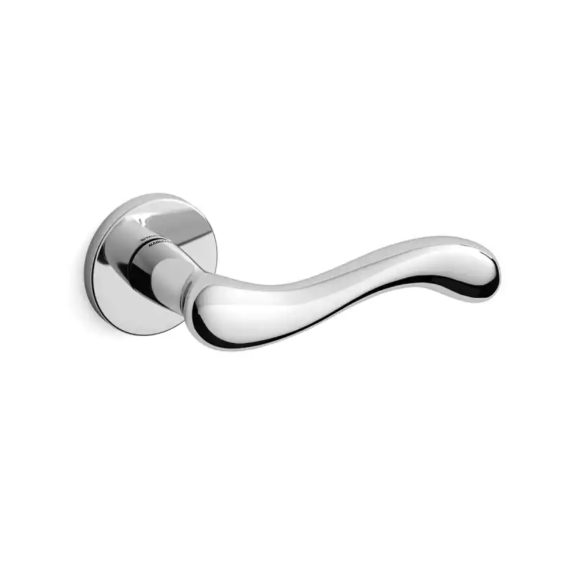 Deurkruk op rozet Ande 451 chrome 51x6mm Gratis Retour
