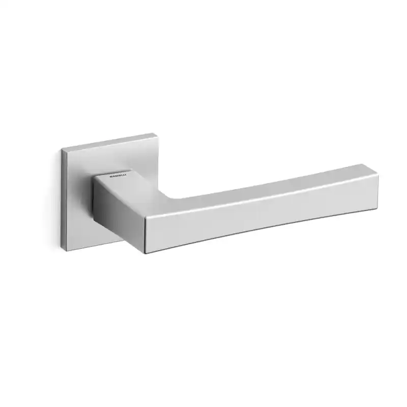 Deurkruk op rozet Telis 1161 satinchrome 50x50mm Express Levering
