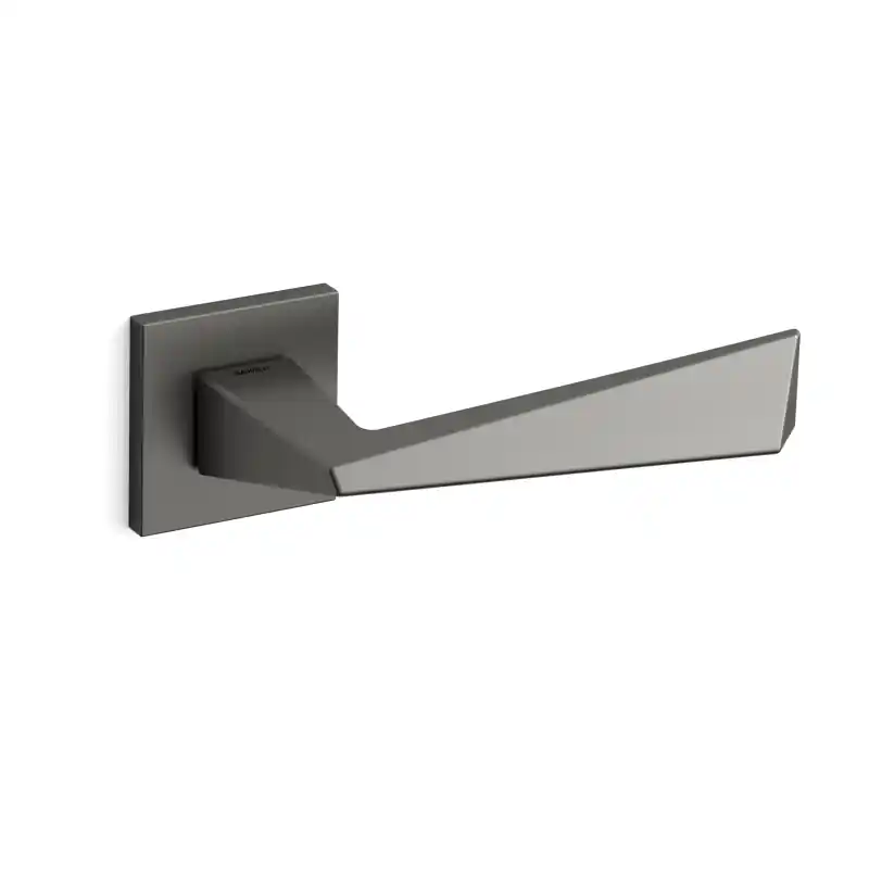 Deurkruk op rozet Piramid 1251 grafiet 50x50mm Hoge Kwaliteit
