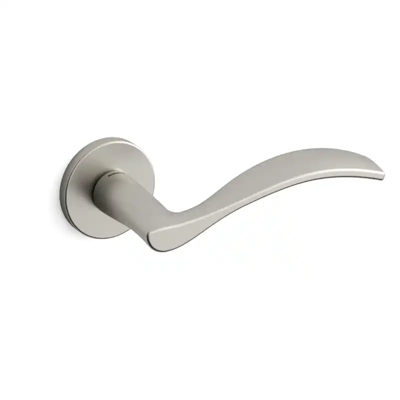 Alleen Vandaag Deurkruk op rozet Zen 711 mat nikkel 51x6mm